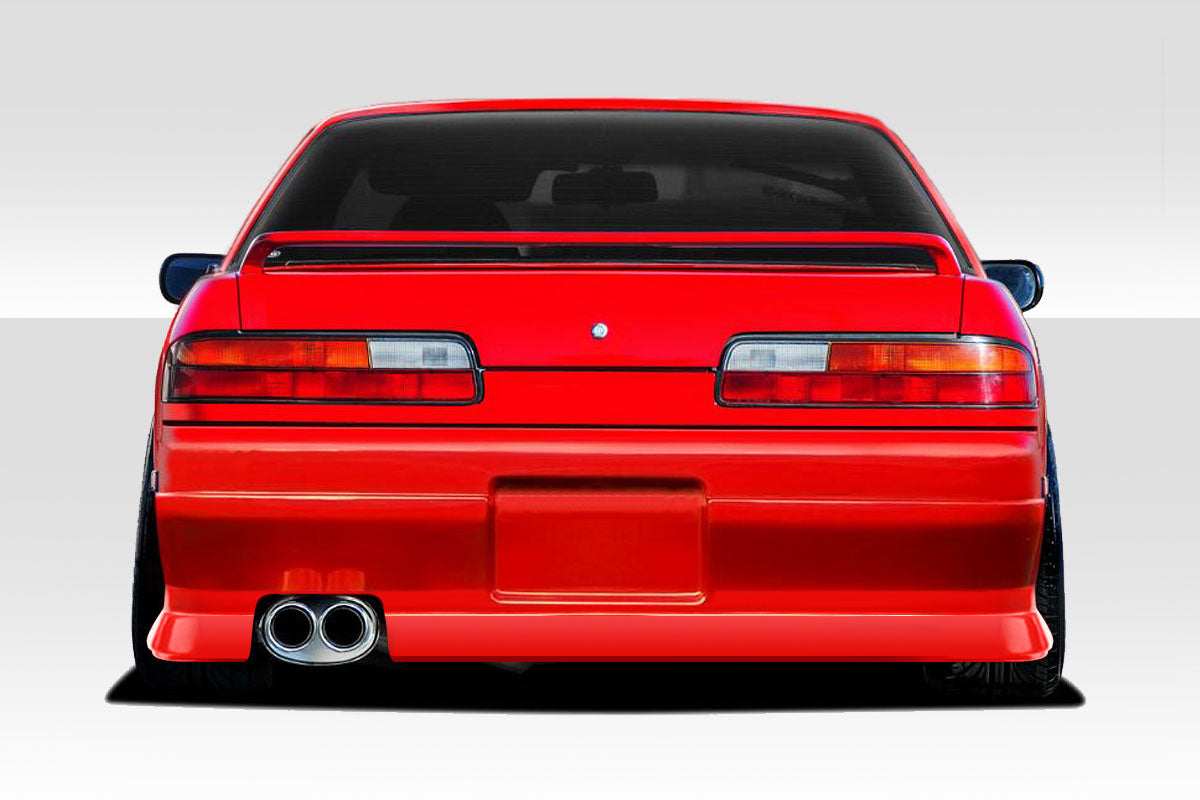 Extreme Dimensions Duraflex D1 Sport V3 Rear Bumper Cover Compatible With 1989-1994 Nissan 240SX S13 2DR - 1 Piece - 117684