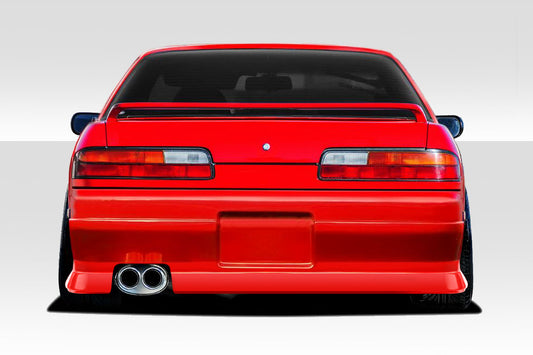 Extreme Dimensions Duraflex D1 Sport V3 Rear Bumper Cover Compatible With 1989-1994 Nissan 240SX S13 2DR - 1 Piece - 117684