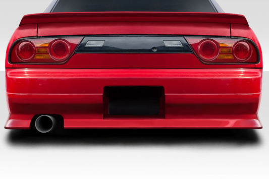 Extreme Dimensions Duraflex D1 Sport V3 Rear Bumper Cover Compatible With 1989-1994 Nissan 240SX S13 HB - 1 Piece - 117685