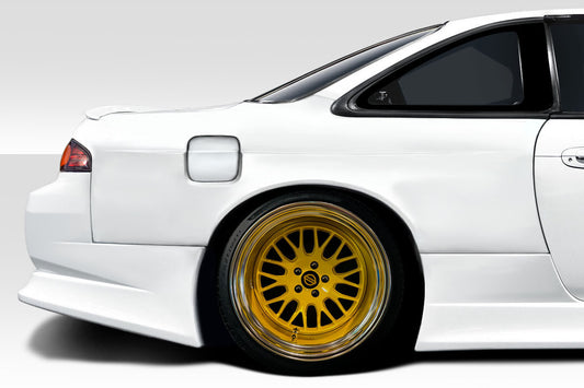 Extreme Dimensions Duraflex O Type Rear Fender Flares Compatible With 1995-1998 Nissan 240SX - 2 Piece - 117692