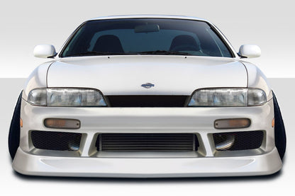 Extreme Dimensions Duraflex B Sport Front Bumper Cover Compatible With 1995-1996 Nissan 240SX - 1 Piece - 117694