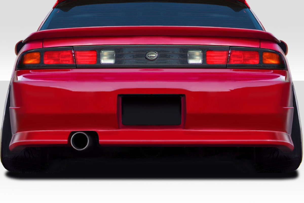 Extreme Dimensions Duraflex M1 Rear Bumper Cover Compatible With 1995-1998 Nissan 240SX - 1 Piece - 117695
