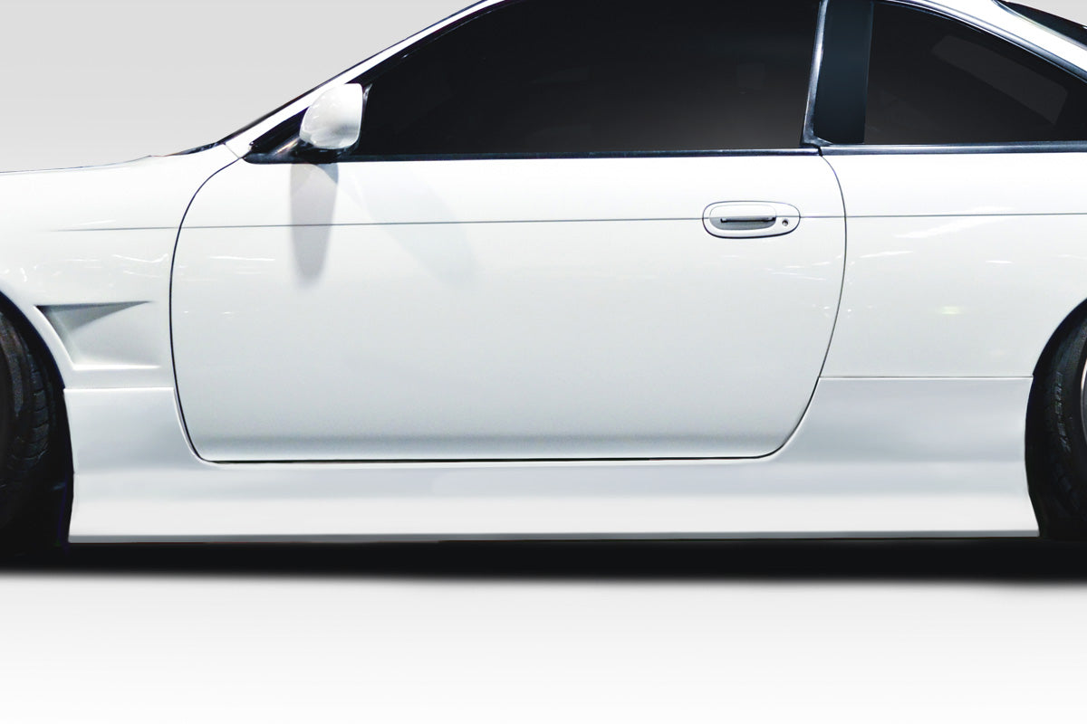 Extreme Dimensions Duraflex D1 Side Skirts Compatible With 1995-1998 Nissan 240SX - 2 Piece - 117701