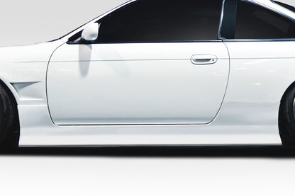 Extreme Dimensions Duraflex D1 Side Skirts Compatible With 1995-1998 Nissan 240SX - 2 Piece - 117701