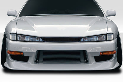 Extreme Dimensions Duraflex D1 Front Bumper Cover Compatible With 1997-1998 Nissan 240SX - 1 Piece - 117704