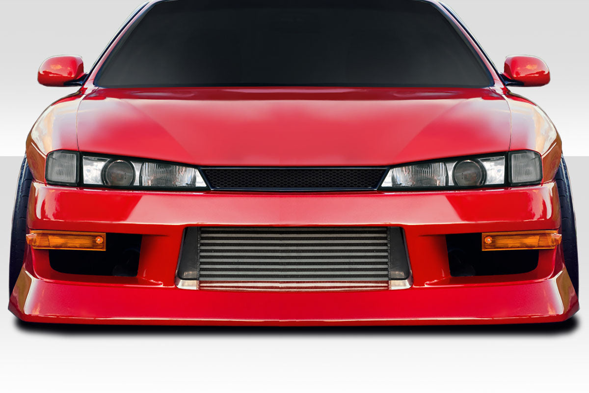 Extreme Dimensions Duraflex B Sport Front Bumper Cover Compatible With 1997-1998 Nissan 240SX - 1 Piece - 117705