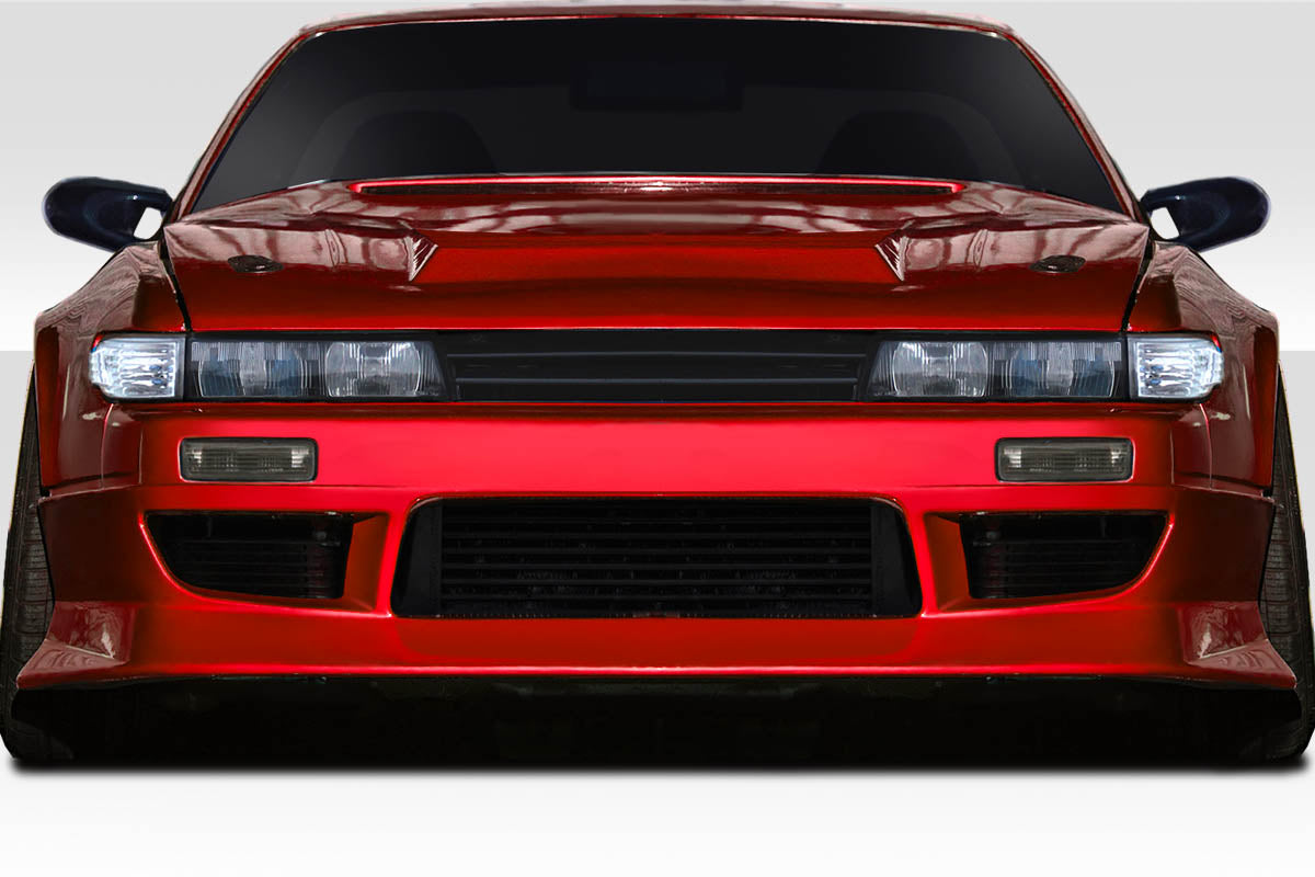 Extreme Dimensions Duraflex D1 Front Bumper Cover Compatible With 1989-1994 Nissan S13 Silvia - 1 Piece - 117709