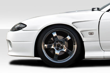 Extreme Dimensions Duraflex D1 Front Fenders Compatible With 1999-2002 Nissan S15 Silvia - 2 Piece - 117710