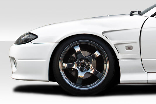 Extreme Dimensions Duraflex D1 Front Fenders Compatible With 1999-2002 Nissan S15 Silvia - 2 Piece - 117710