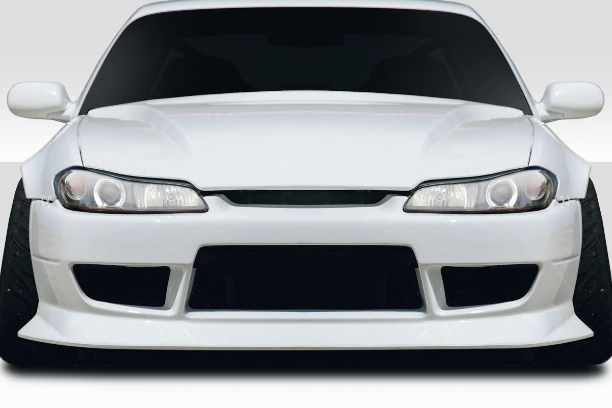 Extreme Dimensions Duraflex D1 Front Bumper Cover Compatible With 1999-2002 Nissan S15 Silvia - 1 Piece - 117715