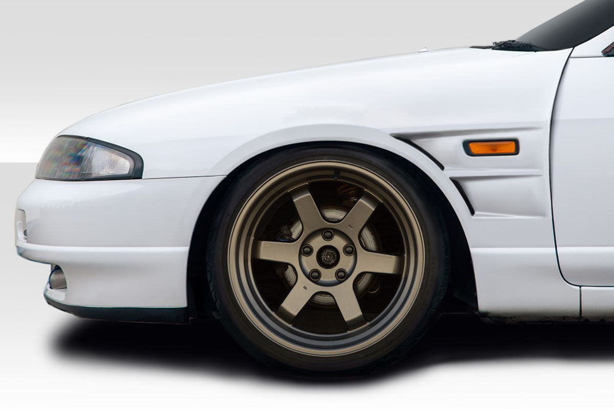 Extreme Dimensions Duraflex D1 Sport 30mm Front Fenders Compatible With 1995-1998 Nissan Skyline R33 2DR - 2 Piece - 117723