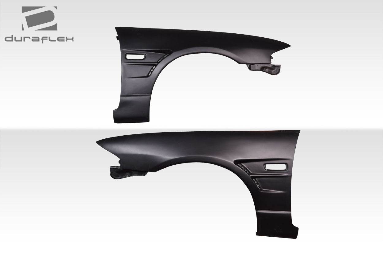 Extreme Dimensions Duraflex D1 Sport 20mm Front Fenders Compatible With 1995-1998 Nissan Skyline R33 2DR - 2 Piece - 117724