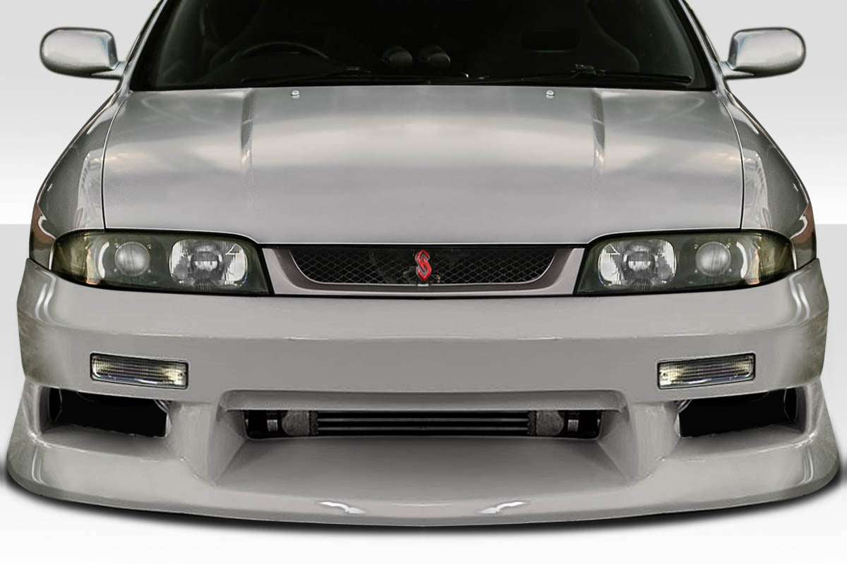 Extreme Dimensions Duraflex D Spec Front Bumper Cover Compatible With 1995-1998 Nissan Skyline - 1 Piece - 117725