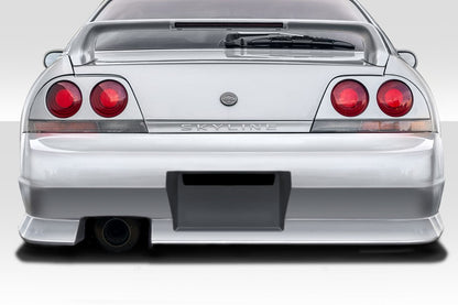Extreme Dimensions Duraflex D Spec Rear Bumper Cover Compatible With 1995-1998 Nissan Skyline - 1 Piece - 117726