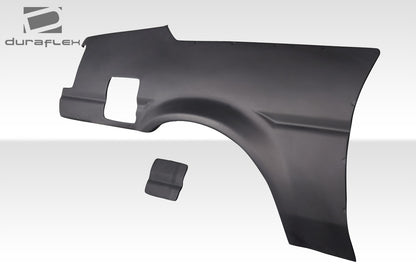 Extreme Dimensions Duraflex D1 Sport 40mm Rear Fender Flares Compatible With 1984-1987 Toyota Corolla 2DR - 3 Piece - 117739