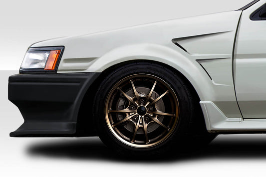 Extreme Dimensions Duraflex D1 Sport Front Fenders Compatible With 1984-1987 Toyota Corolla - 2 Piece - 117744