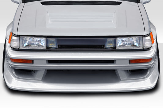 Extreme Dimensions Duraflex Runner Front Bumper Cover Compatible With 1984-1987 Toyota Corolla - 1 Piece - 117745