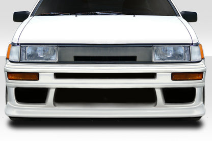 Extreme Dimensions Duraflex V Speed Front Bumper Cover Compatible With 1984-1987 Toyota Corolla - 1 Piece - 117746