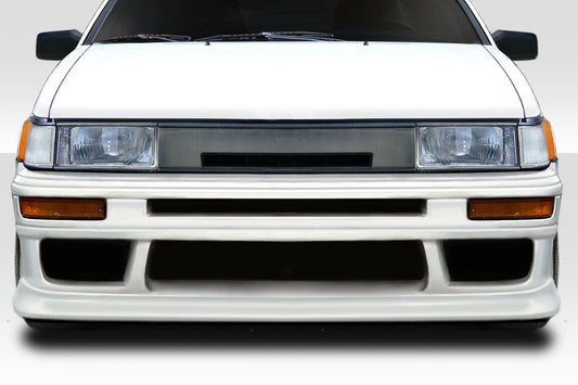 Extreme Dimensions Duraflex V Speed Front Bumper Cover Compatible With 1984-1987 Toyota Corolla - 1 Piece - 117746