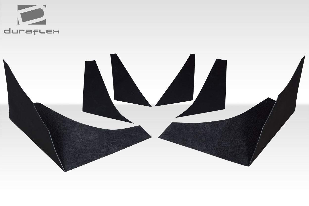 Extreme Dimensions Duraflex D1 Canards Compatible With 1989-1994 Nissan S13 Silvia - 6 Piece - 117749