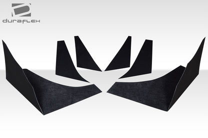 Extreme Dimensions Duraflex D1 Canards Compatible With 1989-1994 Nissan S13 Silvia - 6 Piece - 117749
