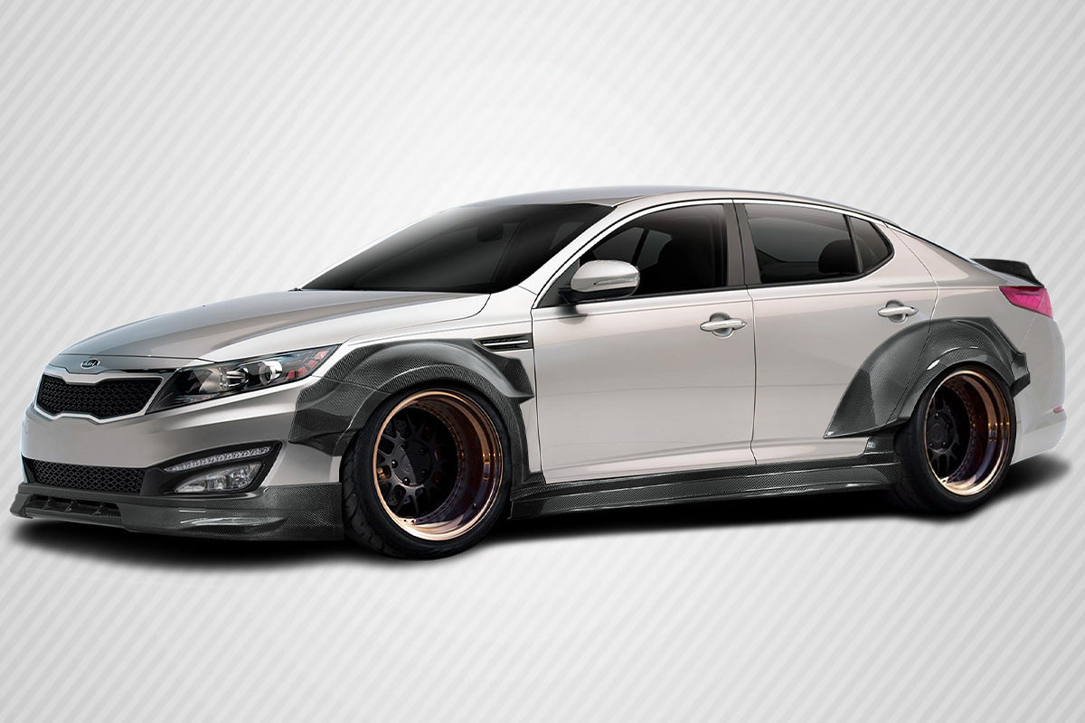 Carbon Creations CPR With Wing Body Kit Compatible With 2011-2013 Kia Optima - 14 Piece - 117753