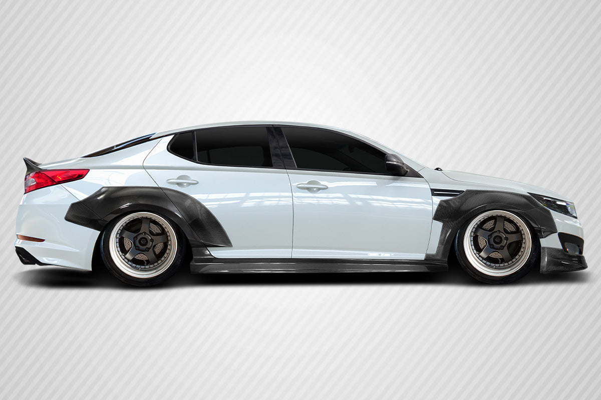 Carbon Creations CPR With Wing Body Kit Compatible With 2011-2013 Kia Optima - 14 Piece - 117753