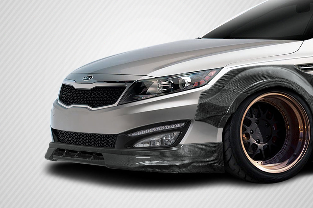 Carbon Creations CPR With Wing Body Kit Compatible With 2011-2013 Kia Optima - 14 Piece - 117753
