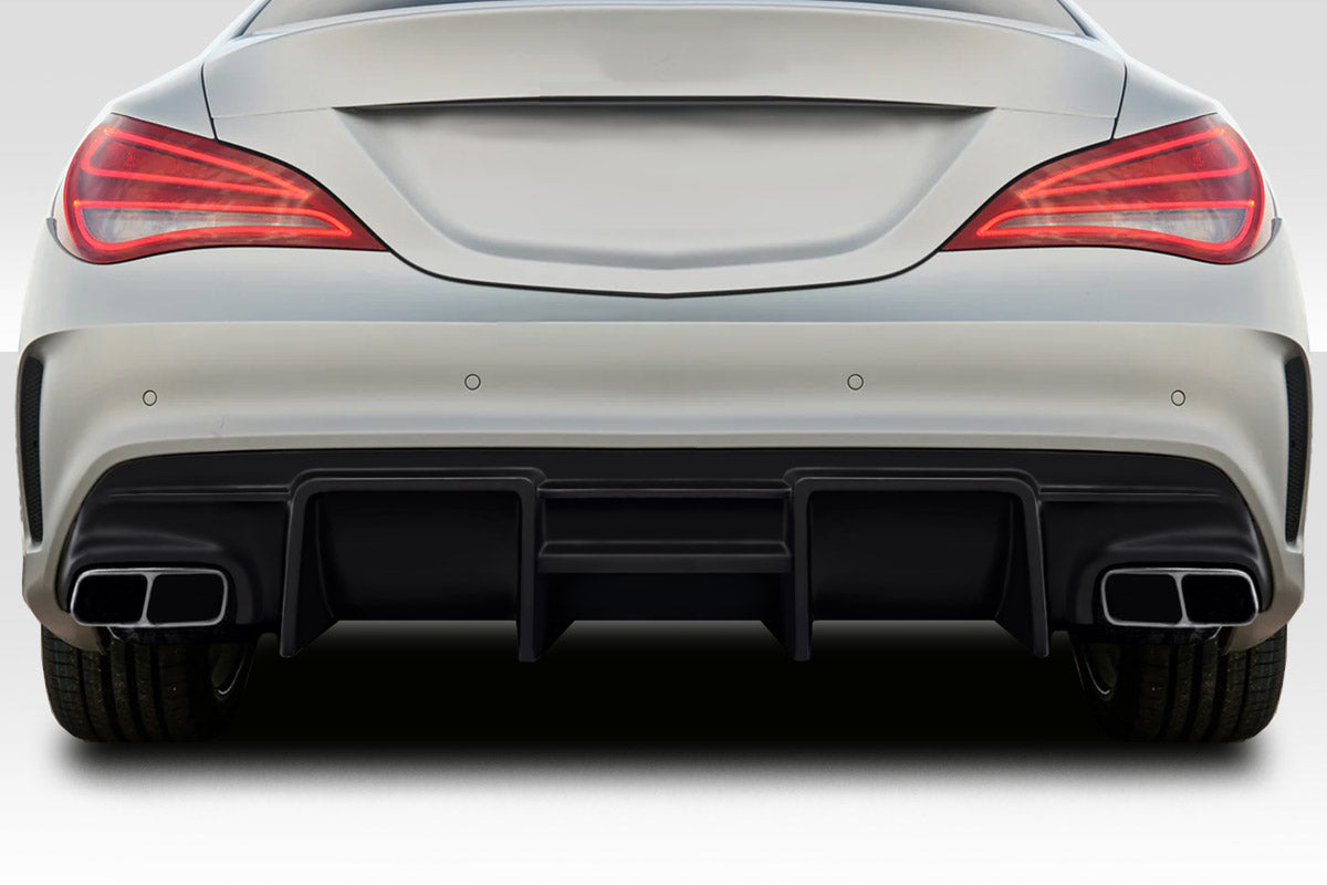 Extreme Dimensions Duraflex Zex Rear Lip Add On Spoiler Compatible With 2014-2016 Mercedes CLA - 1 Piece - 117759