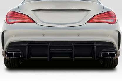 Extreme Dimensions Duraflex Zex Rear Lip Add On Spoiler Compatible With 2014-2016 Mercedes CLA - 1 Piece - 117759