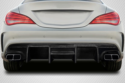 Carbon Creations Zex Rear Lip Add On Spoiler Compatible With 2014-2016 Mercedes CLA - 1 Piece - 117760