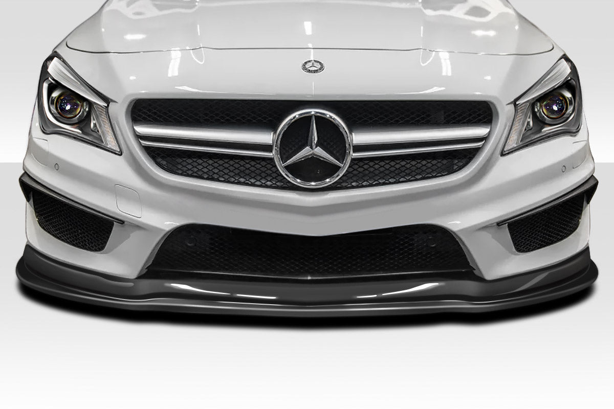Extreme Dimensions Duraflex Reactor Front Lip Spoiler Compatible With 2014-2016 Mercedes CLA - 1 Piece - 117773