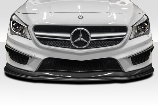 Extreme Dimensions Duraflex Reactor Front Lip Spoiler Compatible With 2014-2016 Mercedes CLA - 1 Piece - 117773