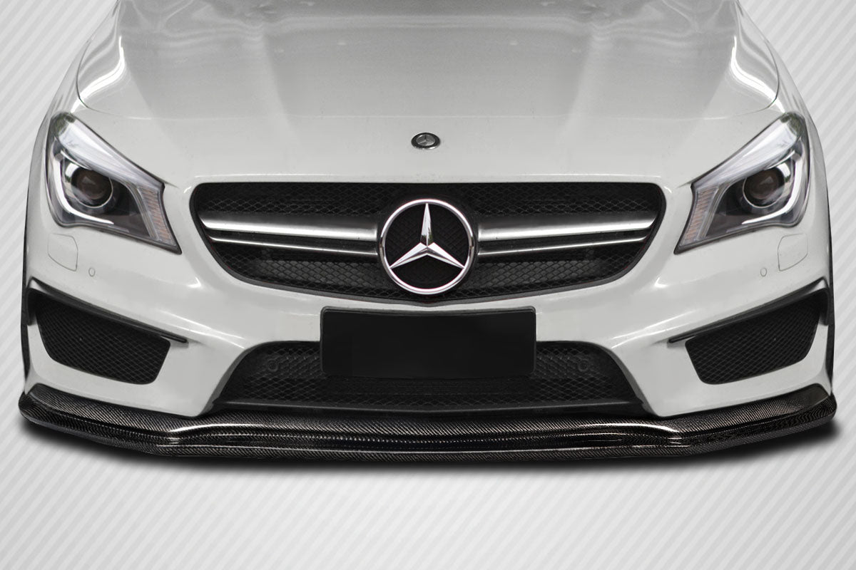 Carbon Creations Reactor Front Lip Spoiler Compatible With 2014-2016 Mercedes CLA - 1 Piece - 117774