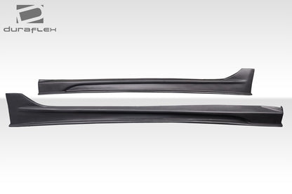 Extreme Dimensions Duraflex UN Track Side Skirts Compatible With 2008-2017 Mitsubishi Lancer - 2 Piece - 117780