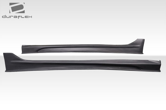 Extreme Dimensions Duraflex UN Track Side Skirts Compatible With 2008-2017 Mitsubishi Lancer - 2 Piece - 117780