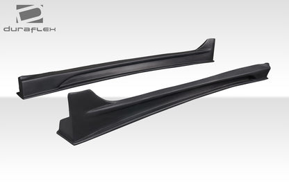 Extreme Dimensions Duraflex UN Track Side Skirts Compatible With 2008-2017 Mitsubishi Lancer - 2 Piece - 117780