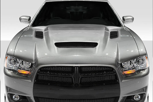 Extreme Dimensions Duraflex Hellcat Redeye Look Hood Compatible With 2011-2014 Dodge Charger - 1 Piece - 117788