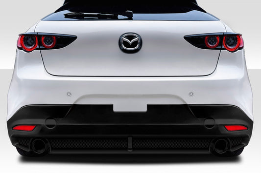 Extreme Dimensions Duraflex MZA Rear Lip Add On Spoiler Compatible With 2019-2023 Mazda 3 - 1 Piece - 117795