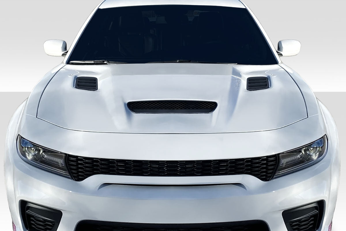 Extreme Dimensions Duraflex Hellcat Redeye Look Hood Compatible With 2015-2023 Dodge Charger - 2 Piece - 117797