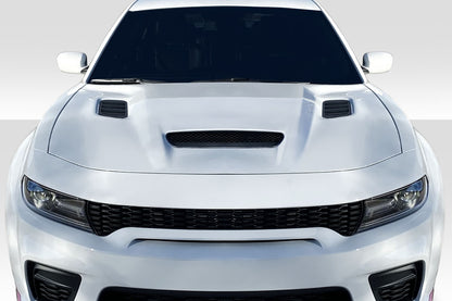 Extreme Dimensions Duraflex Hellcat Redeye Look Hood Compatible With 2015-2023 Dodge Charger - 2 Piece - 117797
