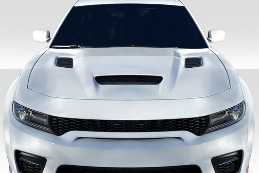 Extreme Dimensions Duraflex Hellcat Redeye Look Hood Compatible With 2015-2023 Dodge Charger - 2 Piece - 117797