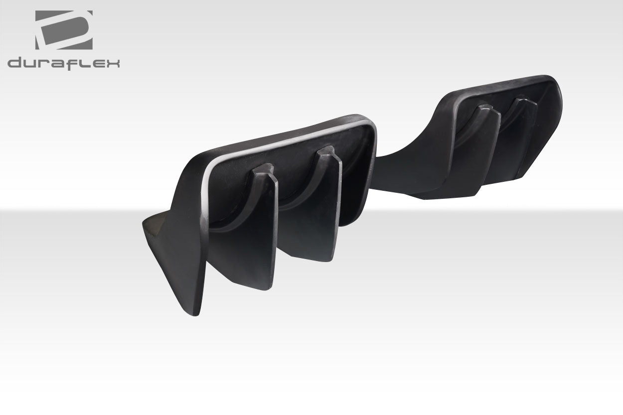Extreme Dimensions Duraflex GTR Rear Lip Add On Spoiler Compatible With 2014-2019 Chevrolet Corvette - 2 Piece - 117804