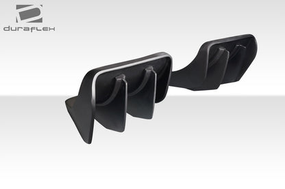 Extreme Dimensions Duraflex GTR Rear Lip Add On Spoiler Compatible With 2014-2019 Chevrolet Corvette - 2 Piece - 117804
