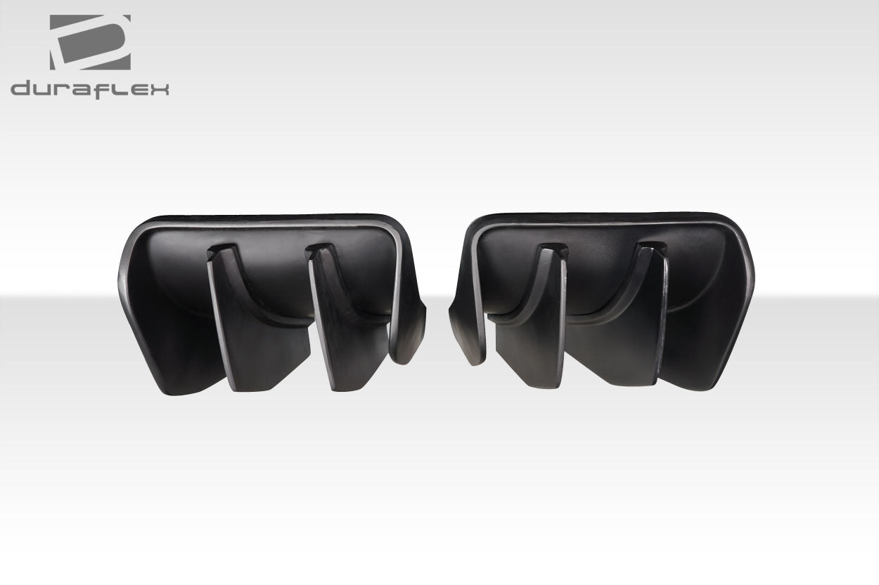 Extreme Dimensions Duraflex GTR Rear Lip Add On Spoiler Compatible With 2014-2019 Chevrolet Corvette - 2 Piece - 117804