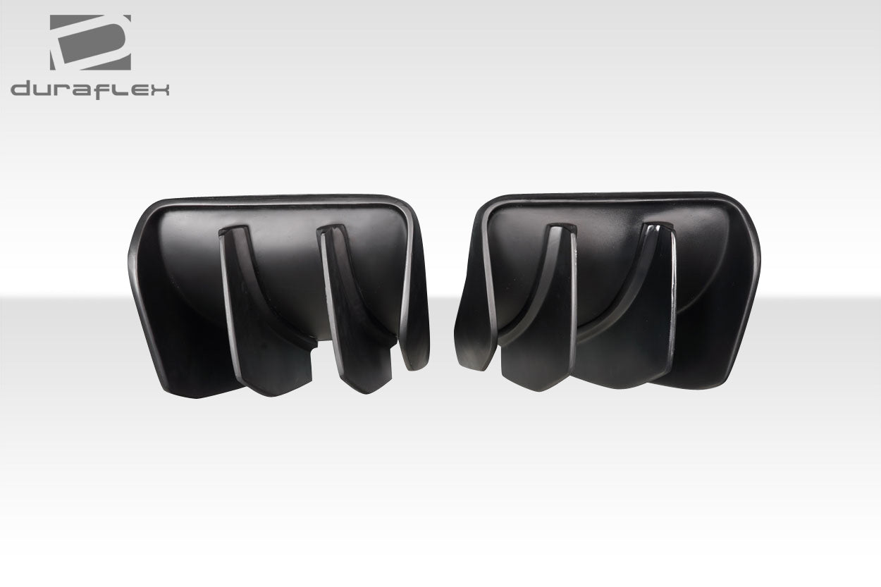 Extreme Dimensions Duraflex GTR Rear Lip Add On Spoiler Compatible With 2014-2019 Chevrolet Corvette - 2 Piece - 117804