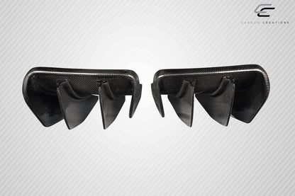 Carbon Creations GTR Rear Lip Add On Spoiler Compatible With 2014-2019 Chevrolet Corvette - 2 Piece - 117805