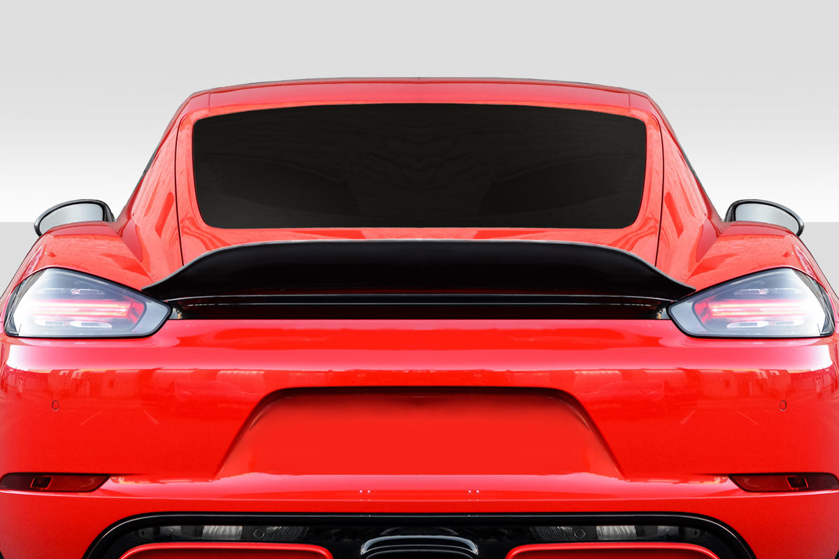 Extreme Dimensions Duraflex Duckbill Wing Spoiler Compatible With 2016-2019 Porsche Boxster - 1 Piece - 117808