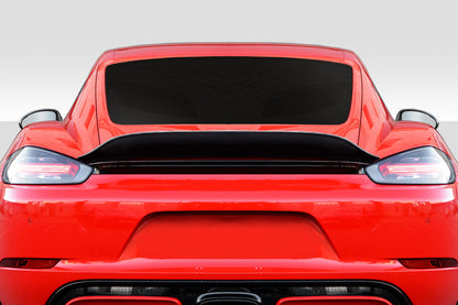 Extreme Dimensions Duraflex Duckbill Wing Spoiler Compatible With 2016-2019 Porsche Boxster - 1 Piece - 117808