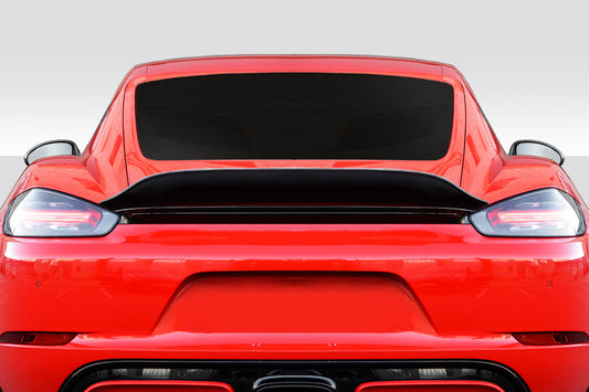 Extreme Dimensions Duraflex Duckbill Wing Spoiler Compatible With 2016-2019 Porsche Boxster - 1 Piece - 117808